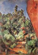 Paul Cezanne Bibemus Le Rocher Rouge china oil painting reproduction